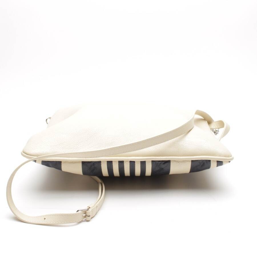 Image 3 of Cushion Square Crossbody Crossbody Bag Cream in color White | Vite EnVogue