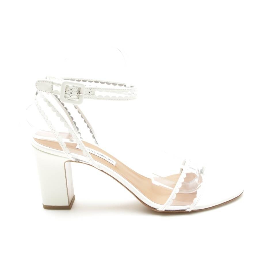 Image 1 of Heeled Sandals EUR 40.5 White in color White | Vite EnVogue