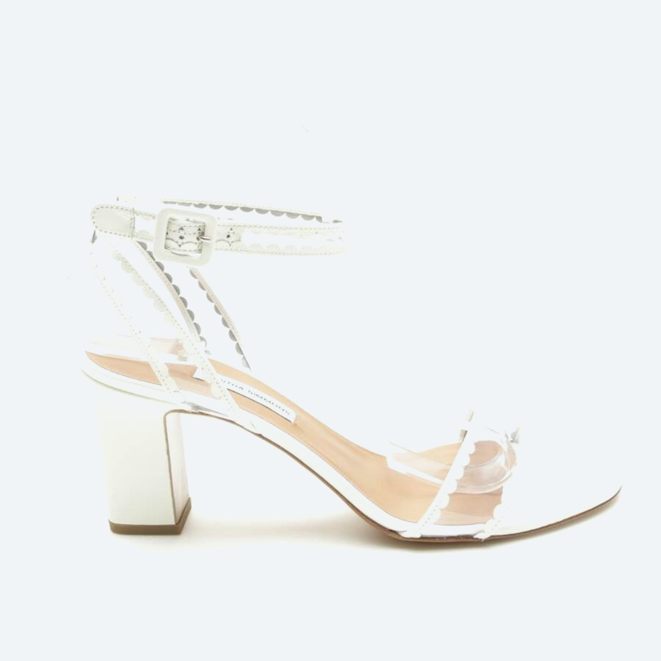 Image 1 of Heeled Sandals EUR 40.5 White in color White | Vite EnVogue