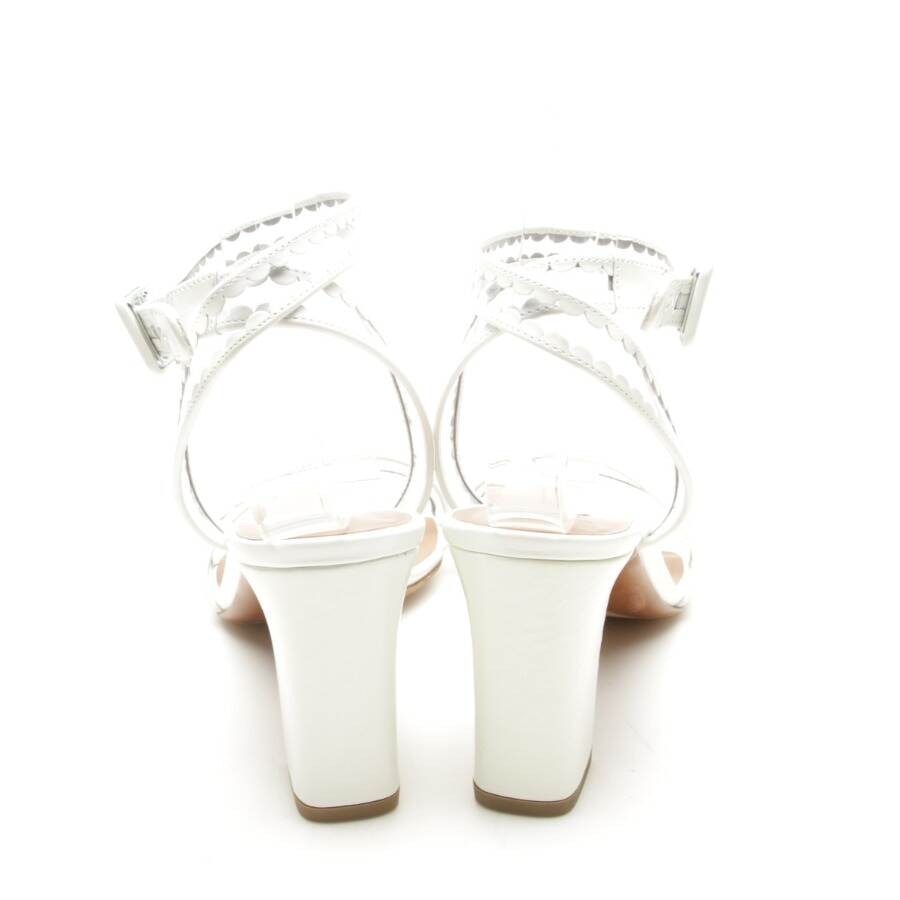 Image 3 of Heeled Sandals EUR 40.5 White in color White | Vite EnVogue