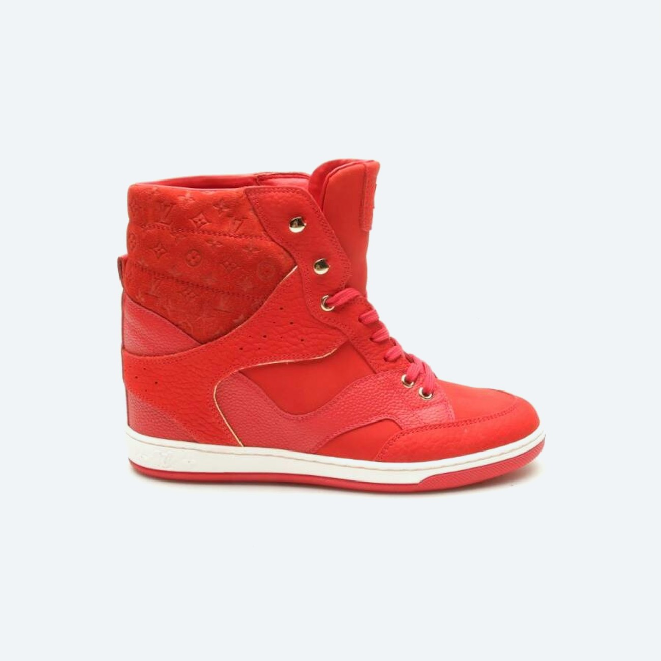 Image 1 of High-Top Sneakers EUR 38.5 Red in color Red | Vite EnVogue