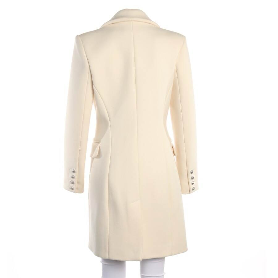Image 2 of Wool Coat 34 Cream in color White | Vite EnVogue