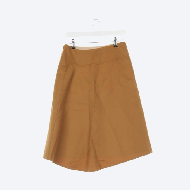 Image 2 of Skirt 36 Camel in color Brown | Vite EnVogue