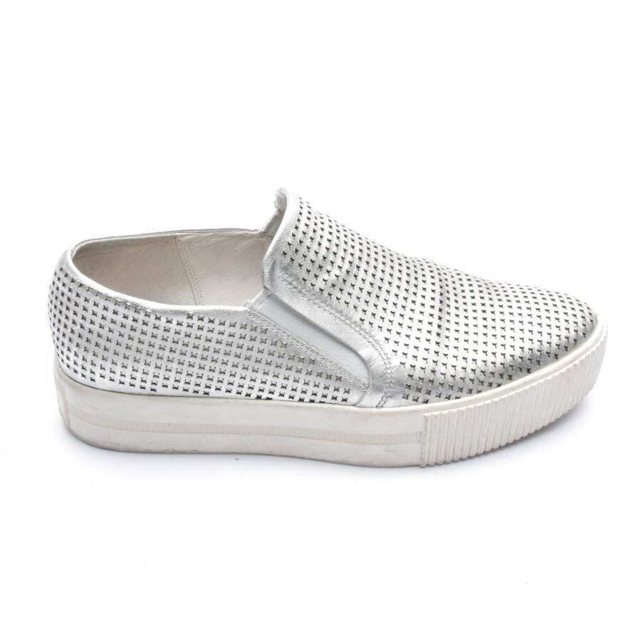 Image 1 of Loafers EUR38 Silver in color Metallic | Vite EnVogue