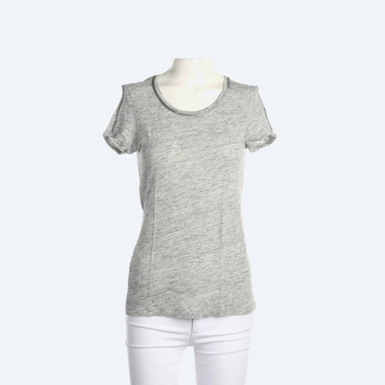 Image 1 of Linen Shirt S Light Gray in color Gray | Vite EnVogue
