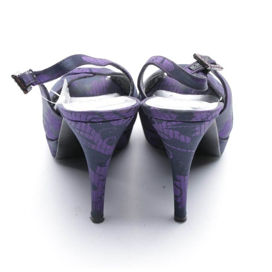 Image 3 of Heeled Sandals EUR 39 Navy in color Blue | Vite EnVogue