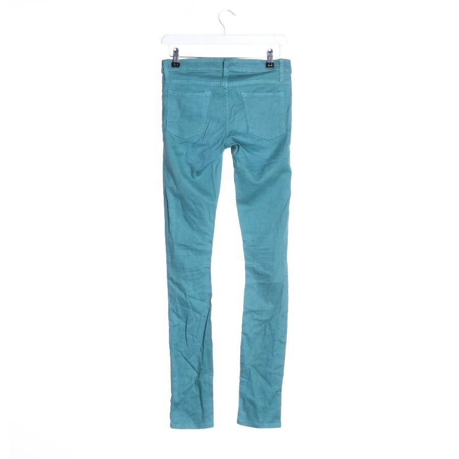 Image 2 of Trousers W25 Turquoise in color Blue | Vite EnVogue