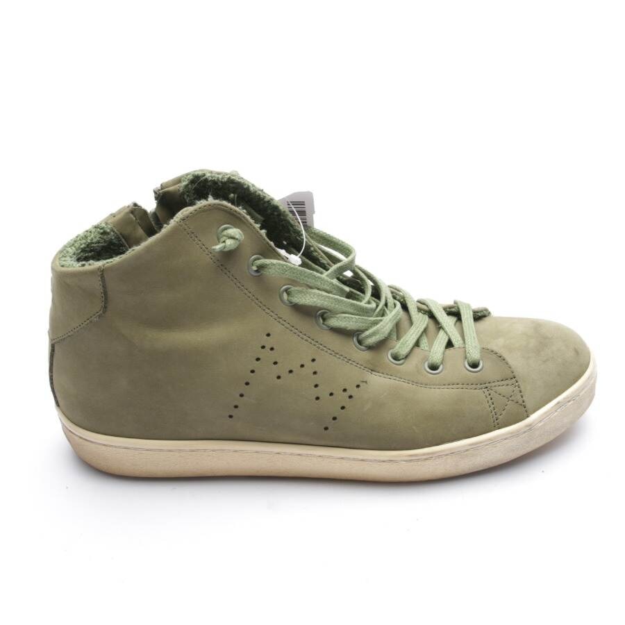 Image 1 of High-Top Sneakers EUR 39 Olive Green in color Green | Vite EnVogue