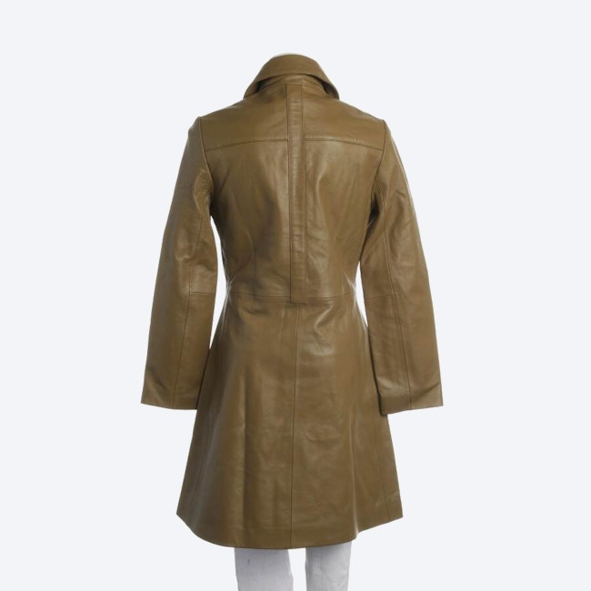 Image 2 of Leather Coat 34 Light Brown in color Brown | Vite EnVogue