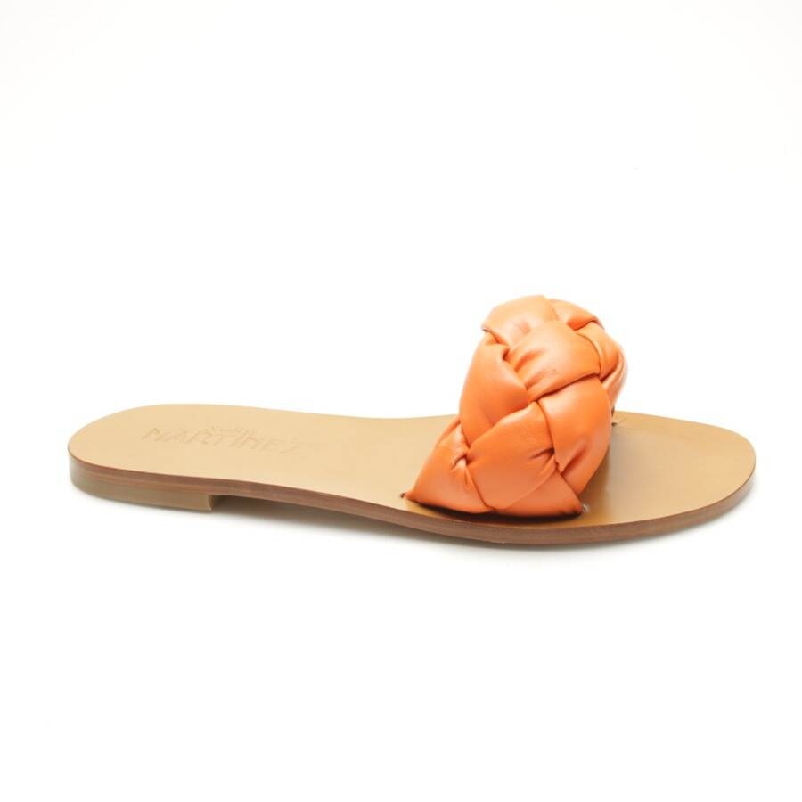Image 1 of Sandals EUR38 Dark Orange in color Orange | Vite EnVogue