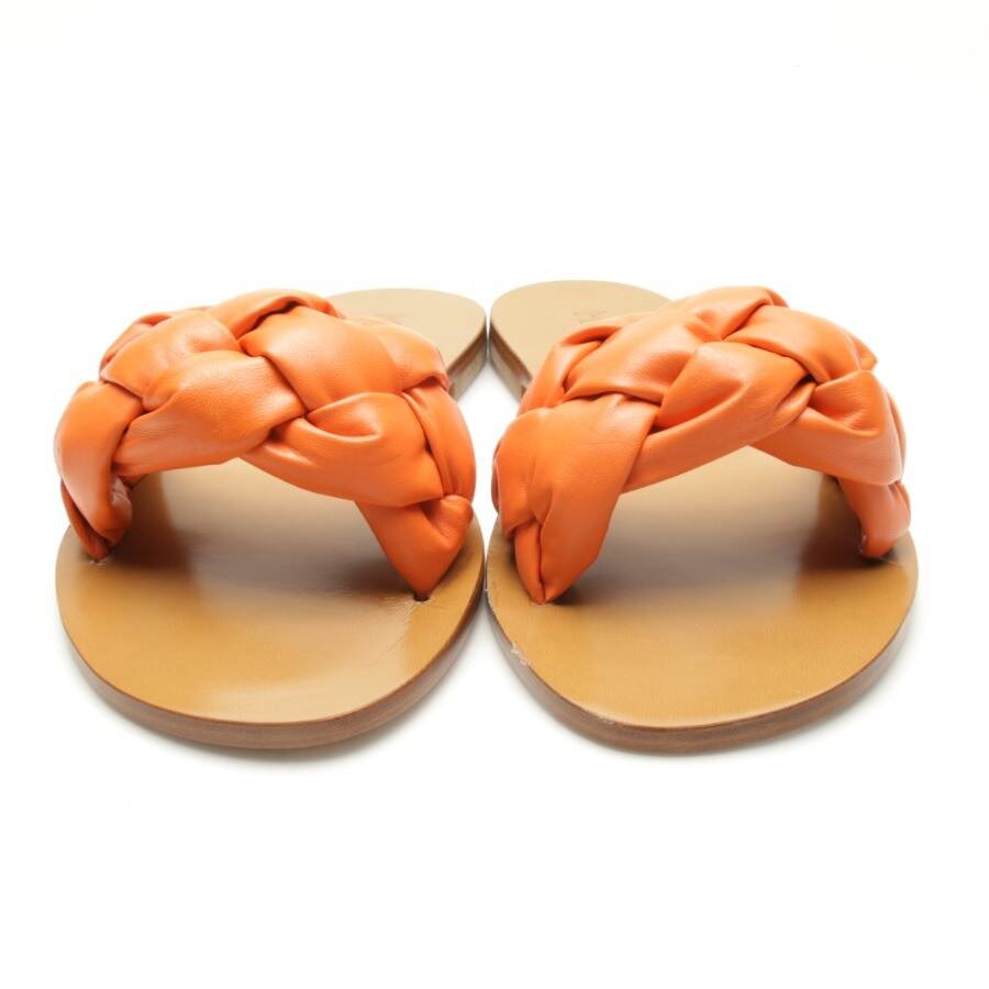 Image 2 of Sandals EUR38 Dark Orange in color Orange | Vite EnVogue