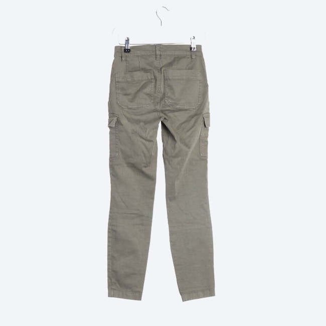 Image 2 of Trousers W23 Olive Green in color Green | Vite EnVogue