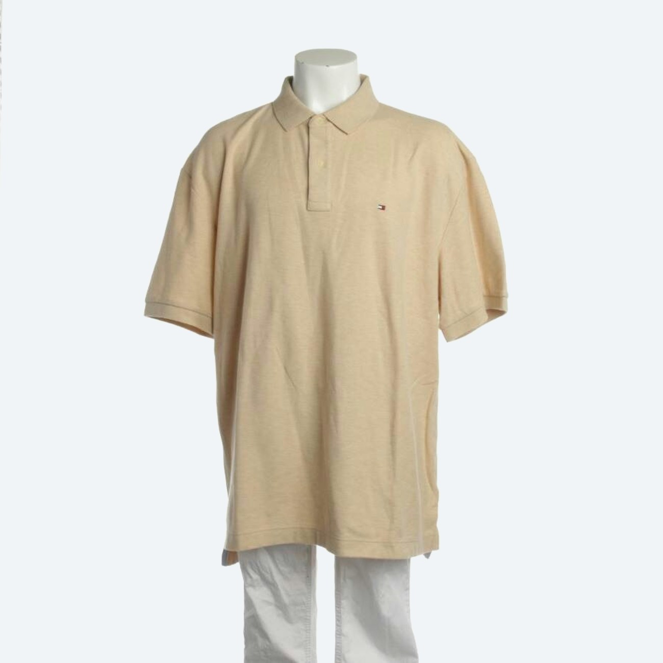 Image 1 of Polo Shirt 2XL Beige in color White | Vite EnVogue