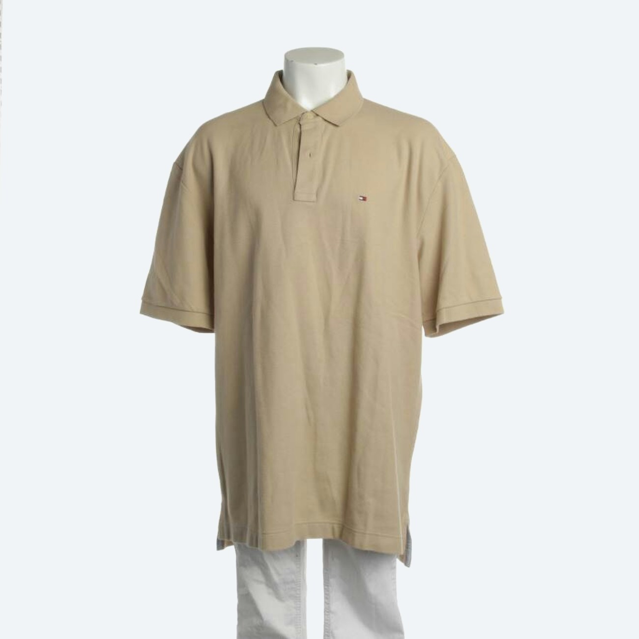 Image 1 of Polo Shirt 2XL Beige in color White | Vite EnVogue
