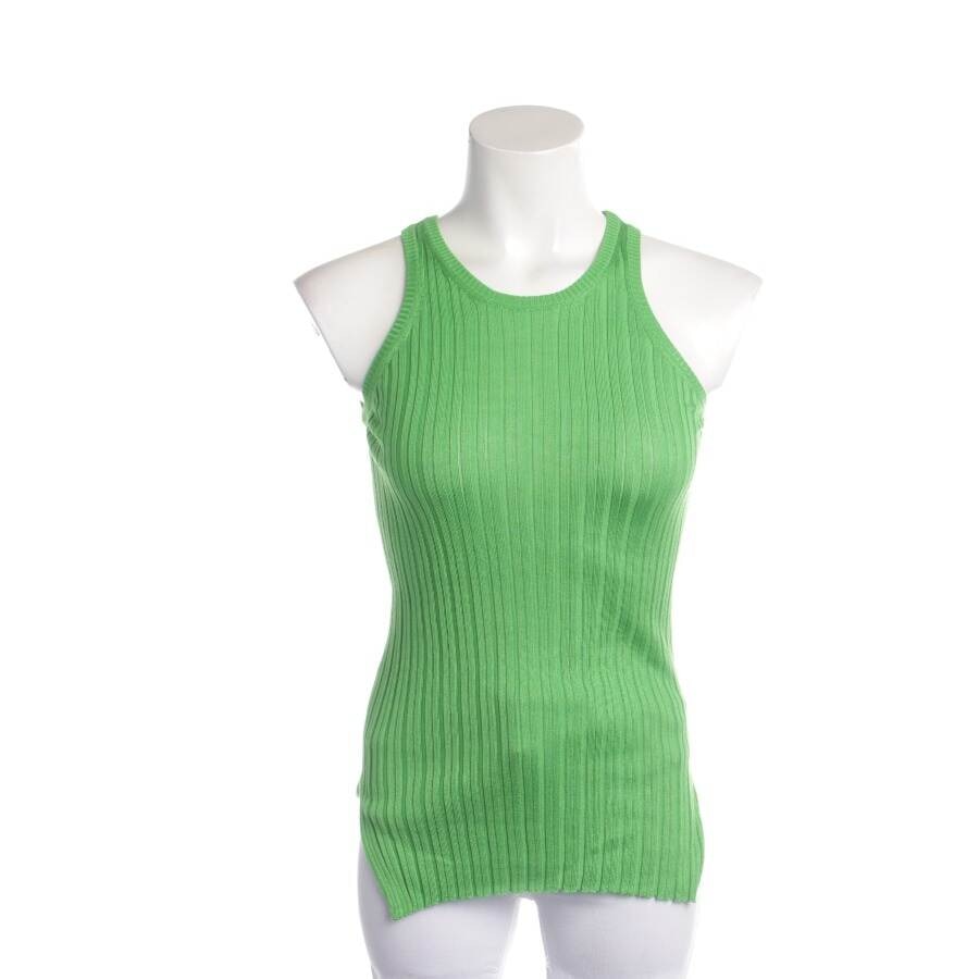 Image 1 of Silk Top 38 Green in color Green | Vite EnVogue