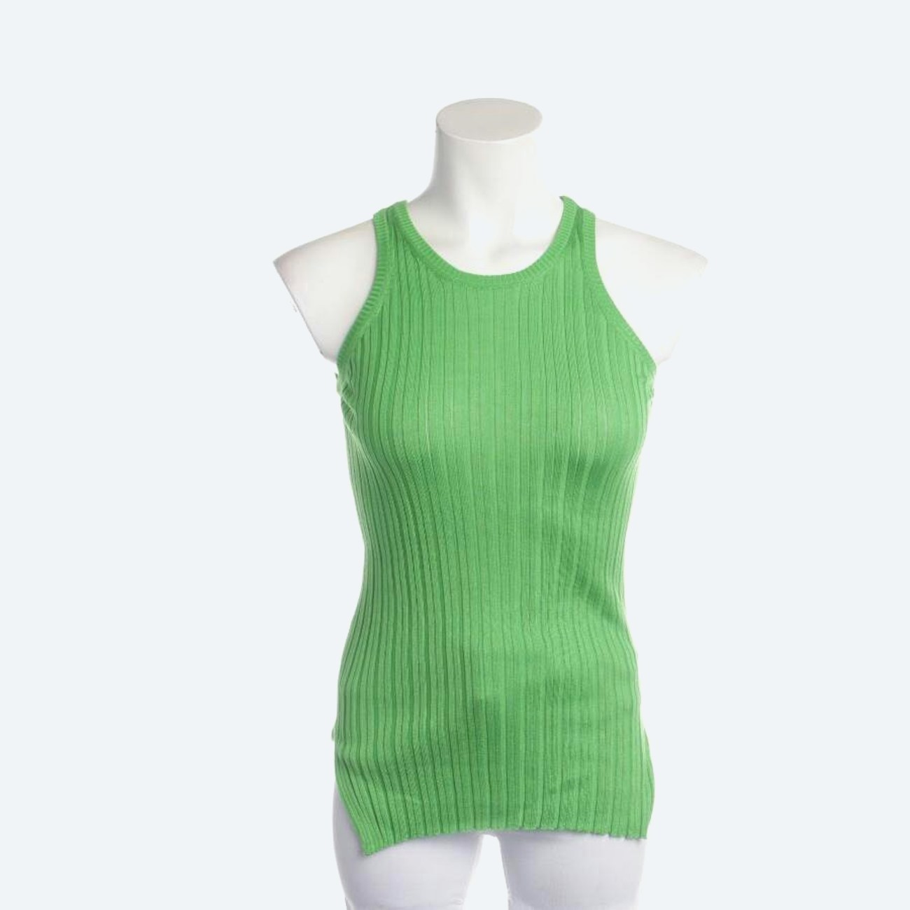 Image 1 of Silk Top 38 Green in color Green | Vite EnVogue