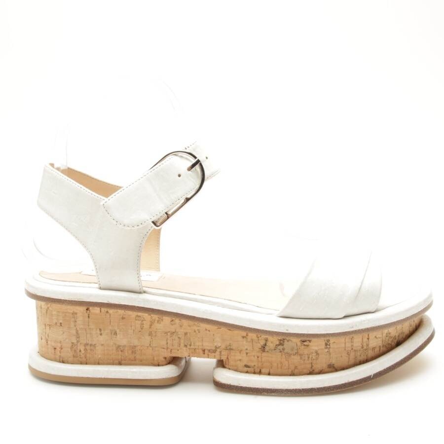 Image 1 of Heeled Sandals EUR 38.5 White in color White | Vite EnVogue