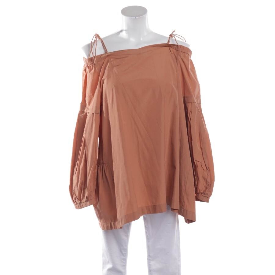 Image 1 of Shirt Blouse 40 Light Brown in color Brown | Vite EnVogue
