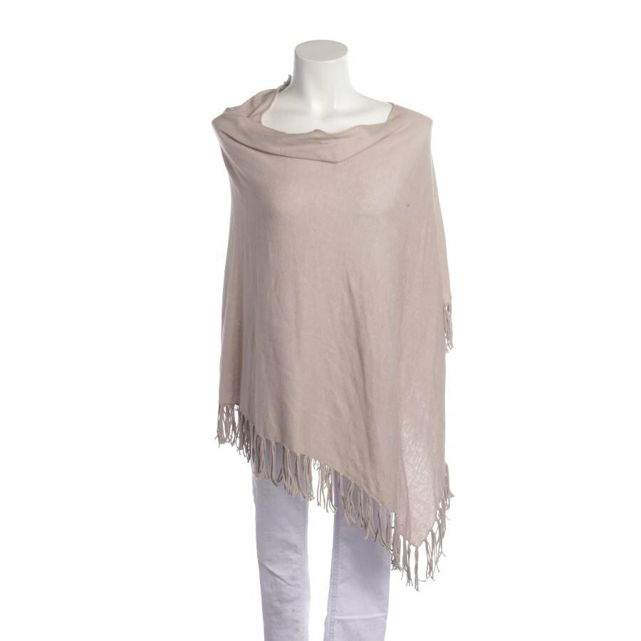 Image 1 of Poncho Beige in color White | Vite EnVogue