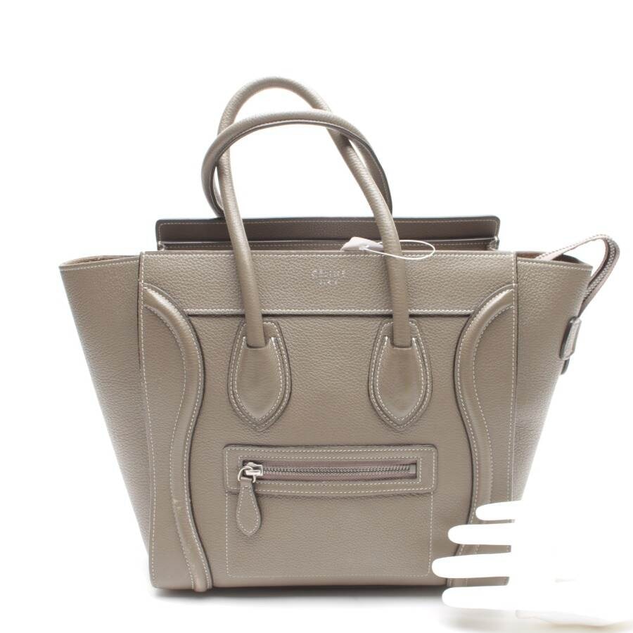 Image 4 of Luggage medium Handbag Brown in color Brown | Vite EnVogue