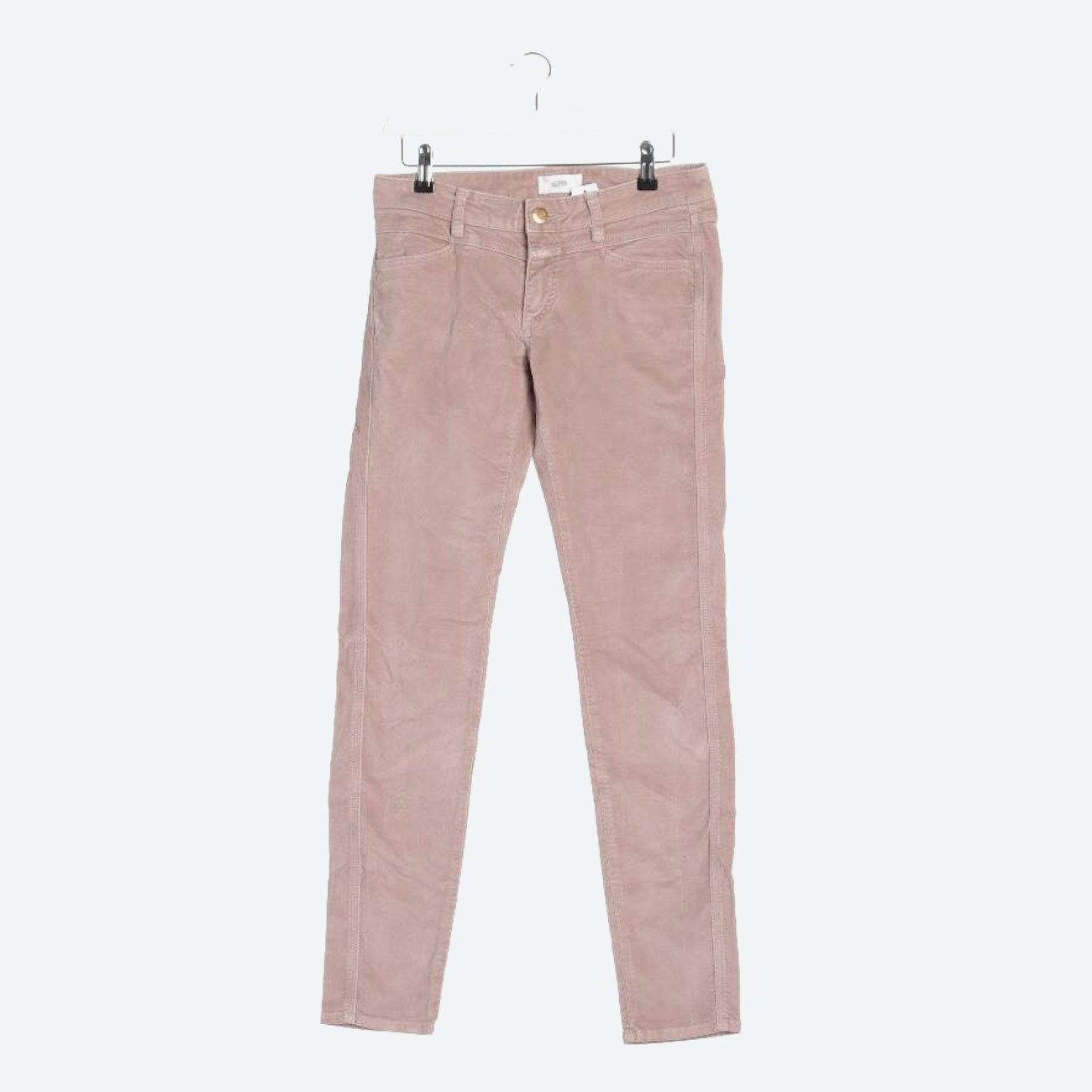 Image 1 of Trousers W26 Light Pink in color Pink | Vite EnVogue