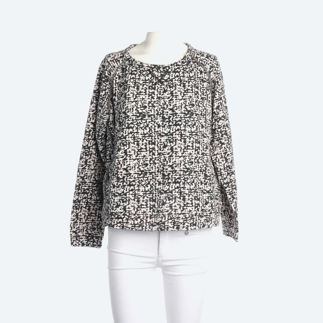 Image 1 of Sweatshirt M Cream in color White | Vite EnVogue
