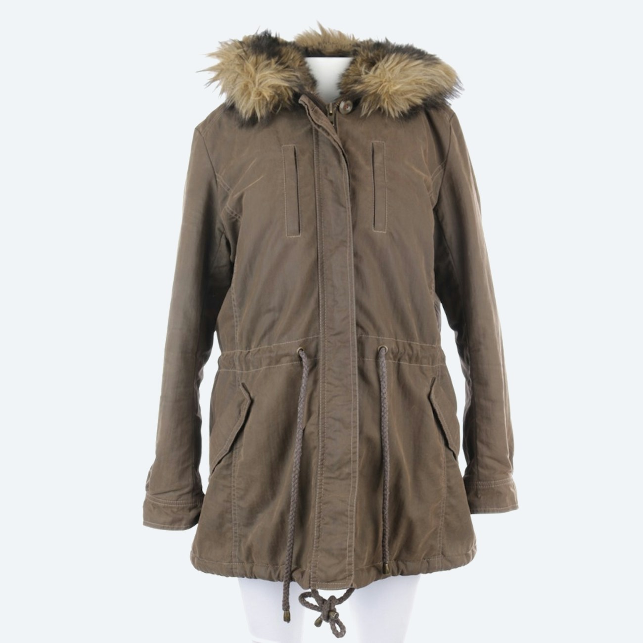 Image 1 of Winter Jacket 42 Dark Brown in color Brown | Vite EnVogue