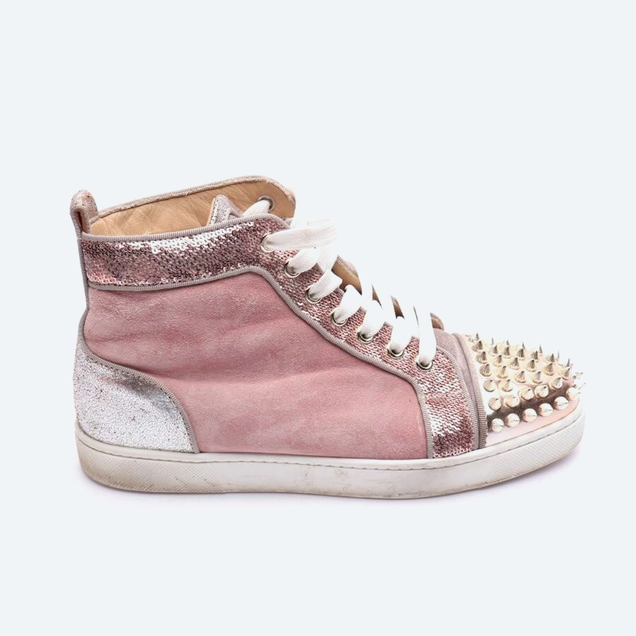 Image 1 of High-Top Sneakers EUR38 Light Pink in color Pink | Vite EnVogue