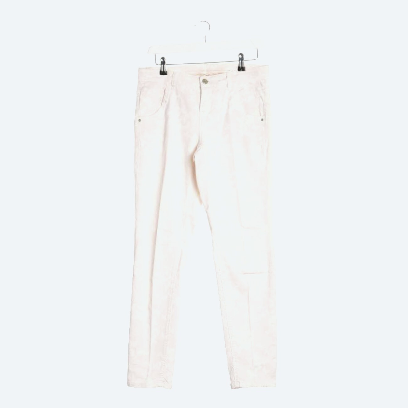 Image 1 of Jeans Slim Fit M Cream in color White | Vite EnVogue