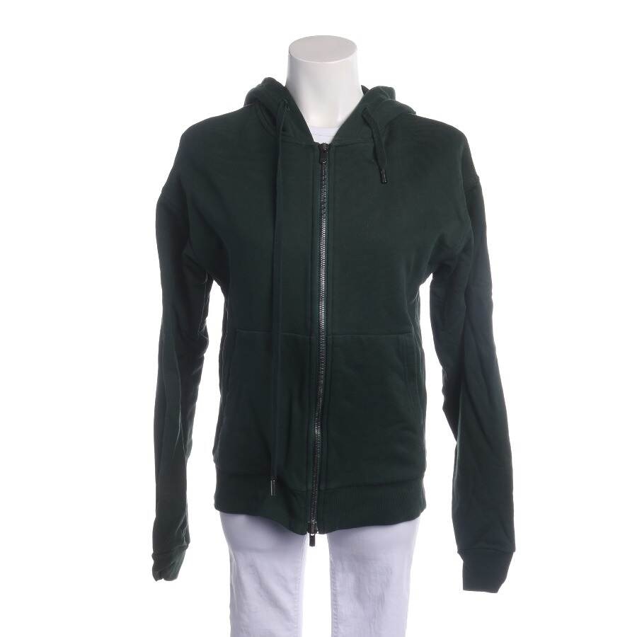 Image 1 of Sweat Jacket XS Dark Green in color Green | Vite EnVogue
