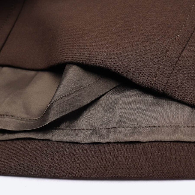 Image 3 of Skirt 36 Brown in color Brown | Vite EnVogue