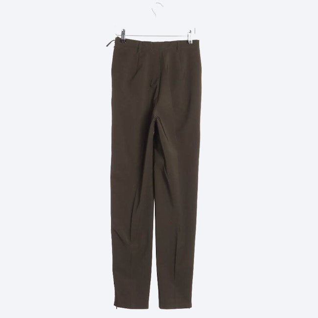 Image 2 of Trousers 30 Olive Green in color Green | Vite EnVogue