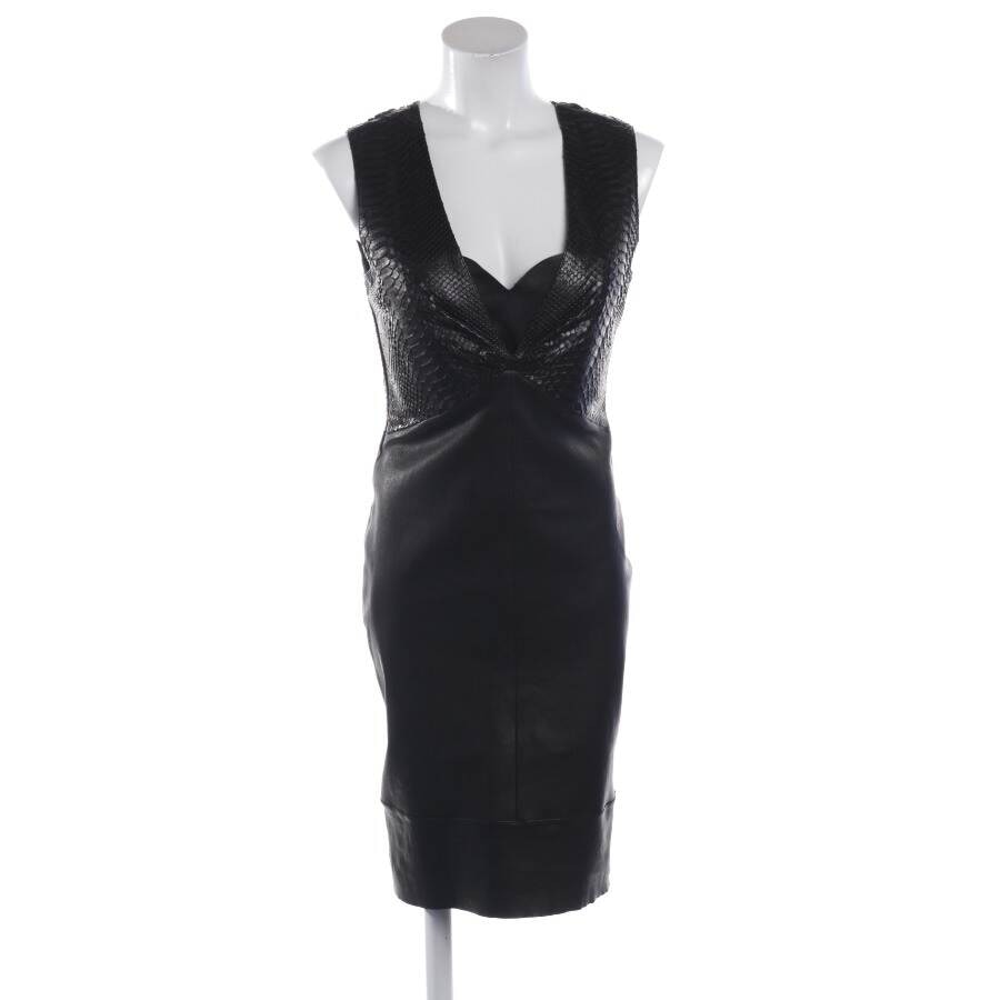 Image 1 of Leather Dress 38 Black in color Black | Vite EnVogue