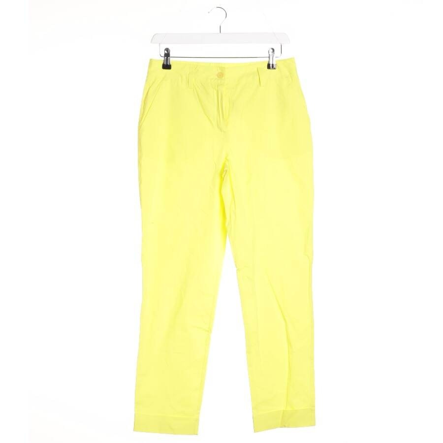 Image 1 of Trousers XS Yellow in color Yellow | Vite EnVogue