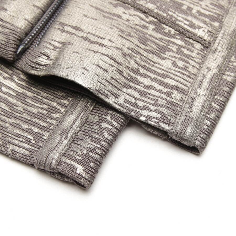 Image 3 of Trousers XS Silver in color Metallic | Vite EnVogue