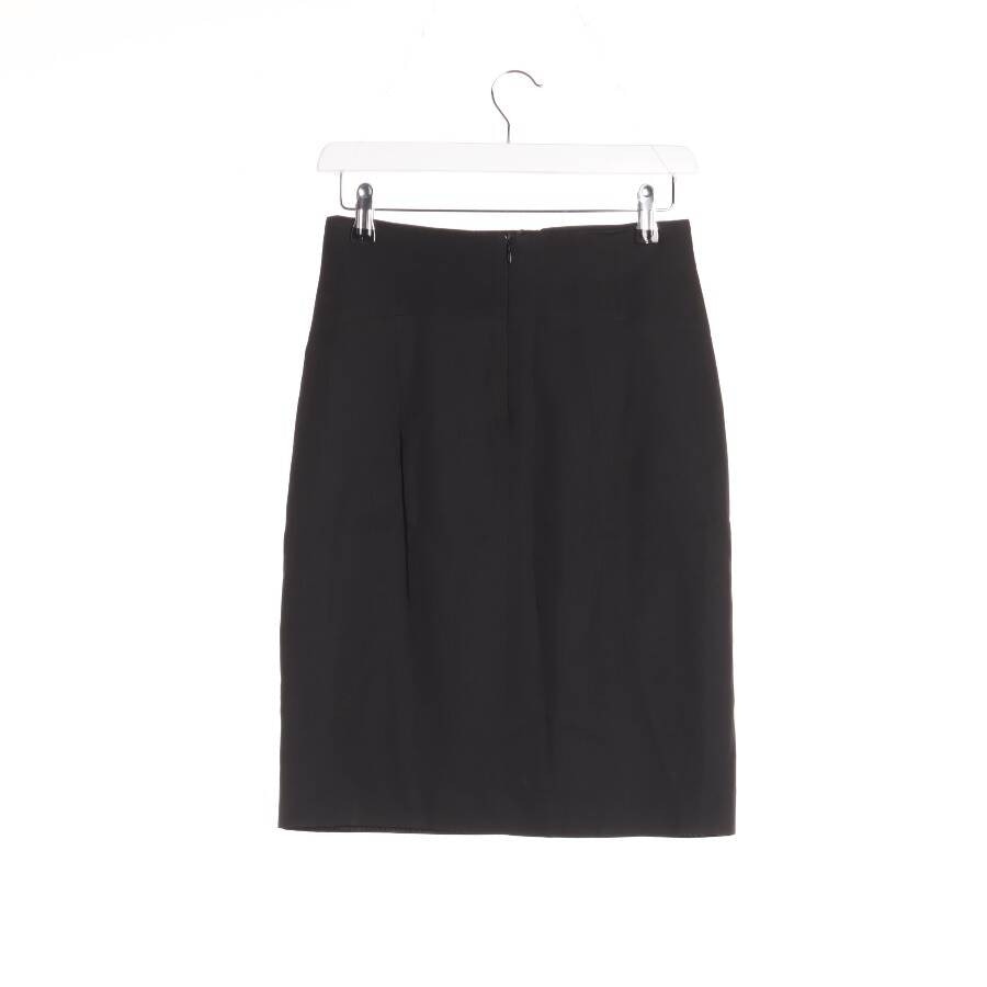 Image 2 of Skirt 34 Black in color Black | Vite EnVogue