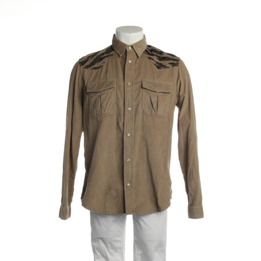 Image 1 of Casual Shirt 50 Light Brown in color Brown | Vite EnVogue