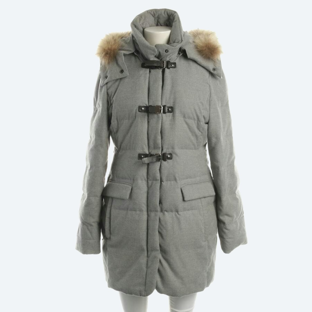 Image 1 of Winter Coat 38 Gray in color Gray | Vite EnVogue