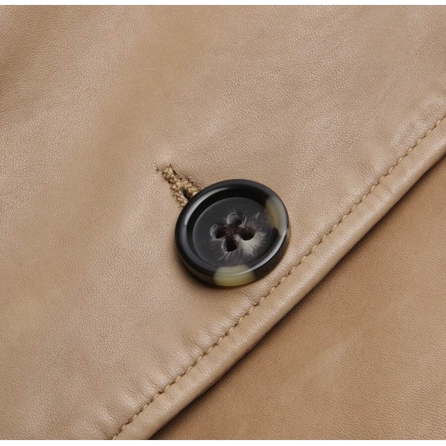 Image 4 of LeatherJacket 36 Light Brown in color Brown | Vite EnVogue