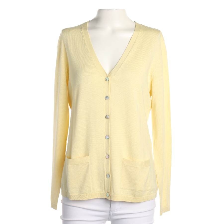 Image 1 of Cardigan 36 Pastel Yellow in color Yellow | Vite EnVogue