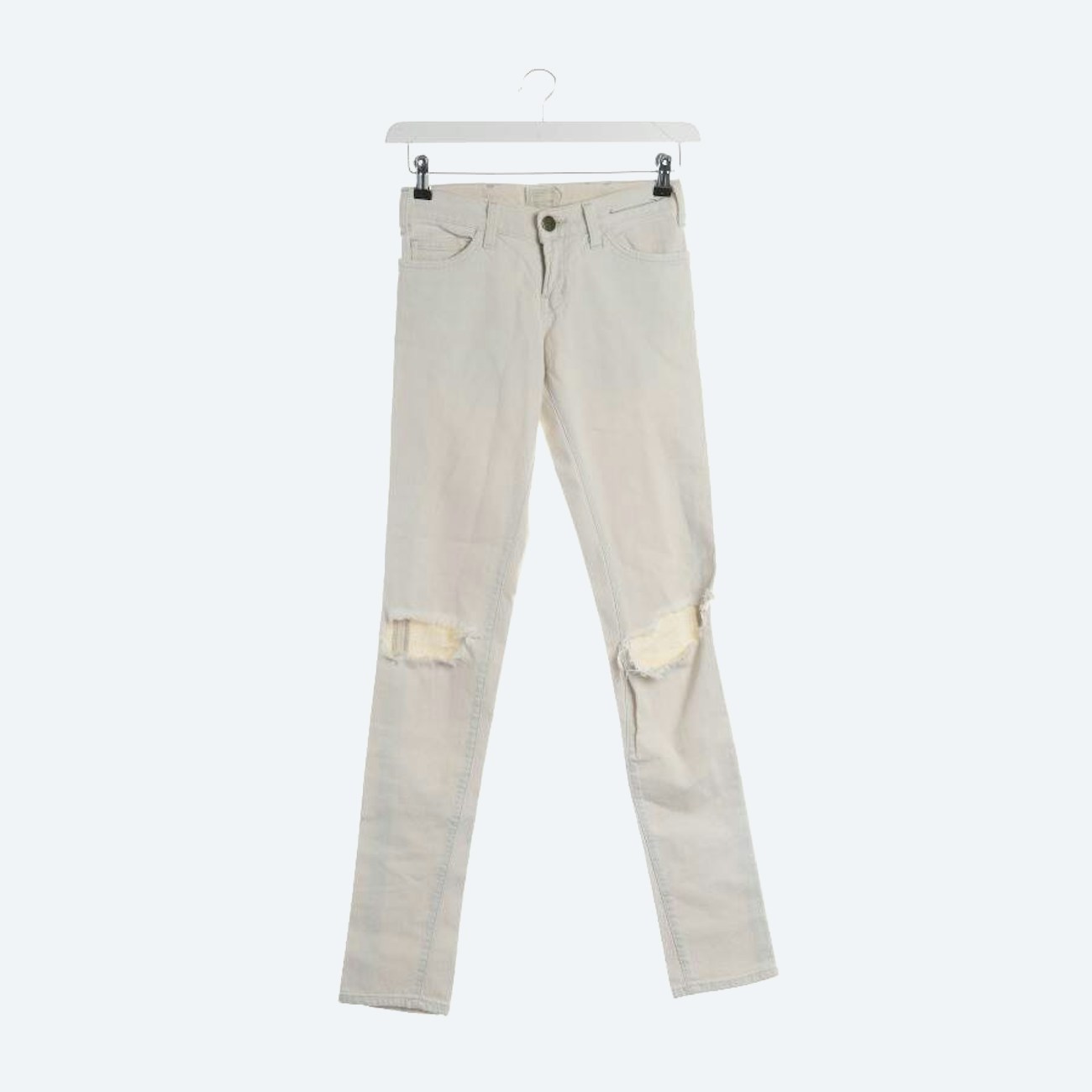 Image 1 of Jeans Skinny W24 Cream in color White | Vite EnVogue