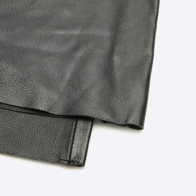 Image 3 of Leather Pants M Black in color Black | Vite EnVogue