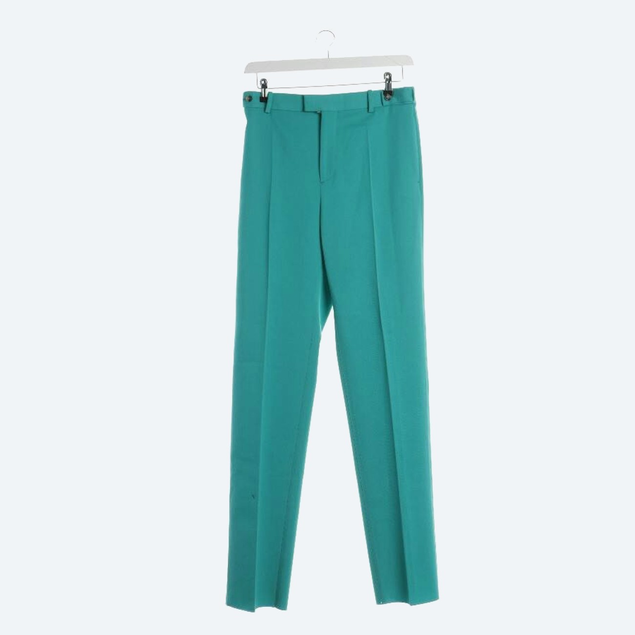 Image 1 of Wool Pants 36 Turquoise in color Blue | Vite EnVogue
