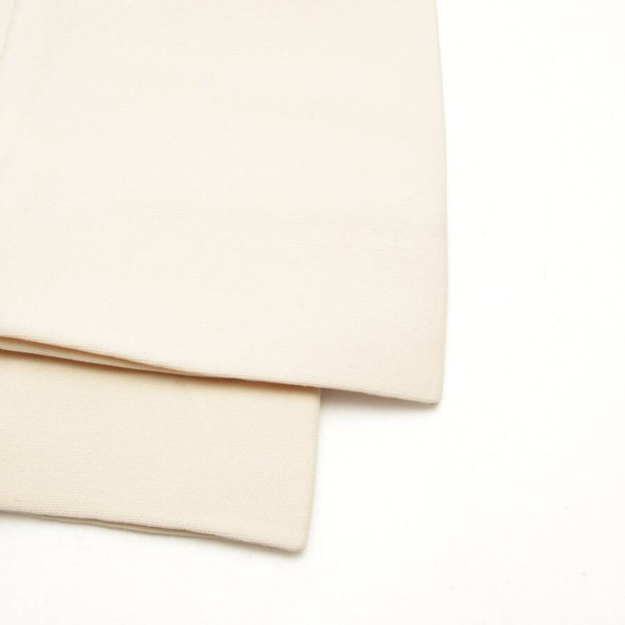 Image 3 of Trousers 36 Beige in color White | Vite EnVogue