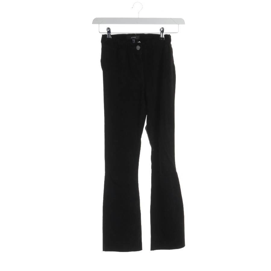 Image 1 of Leather Pants W32 Black in color Black | Vite EnVogue