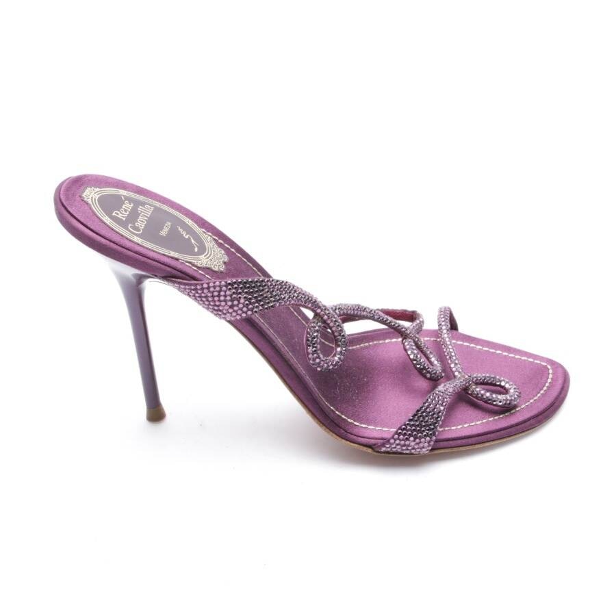 Image 1 of Heeled Sandals EUR 37.5 Purple in color Purple | Vite EnVogue