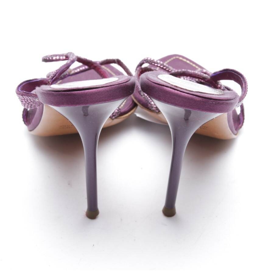 Image 3 of Heeled Sandals EUR 37.5 Purple in color Purple | Vite EnVogue