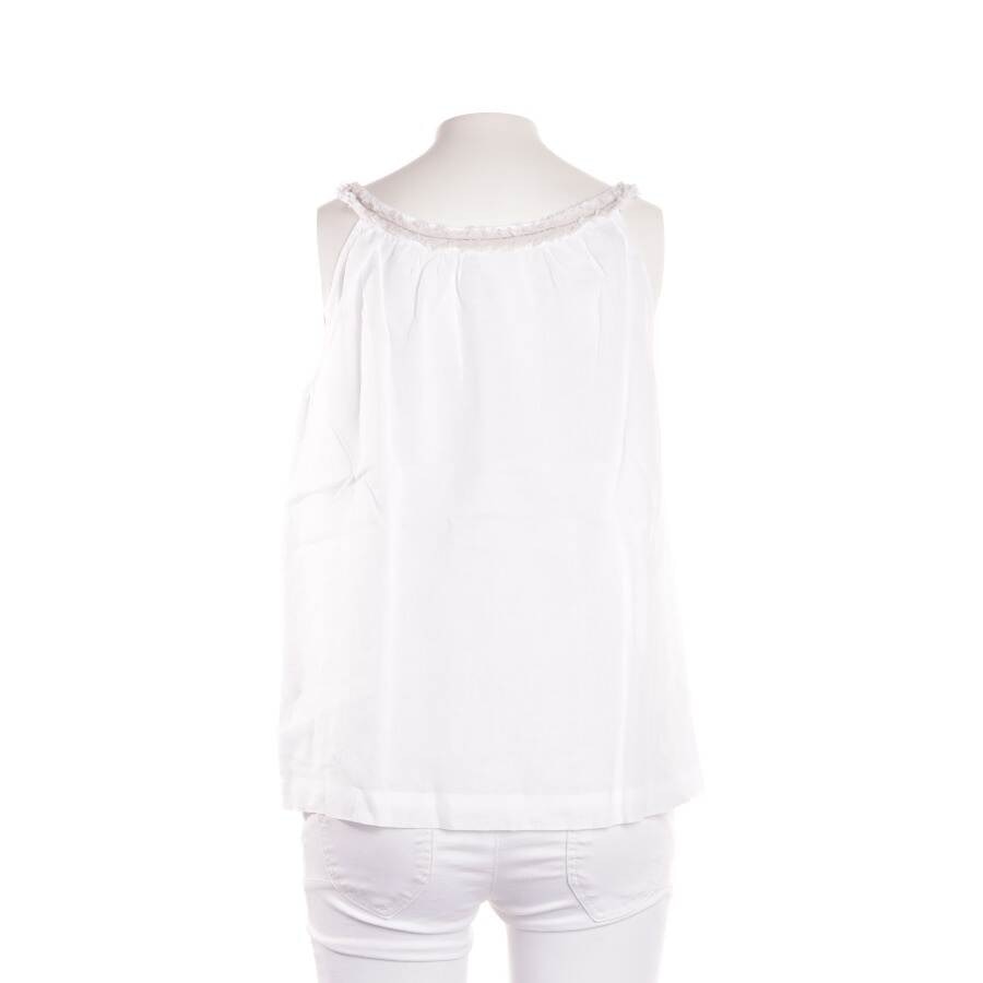 Image 2 of Linen Top XS White in color White | Vite EnVogue