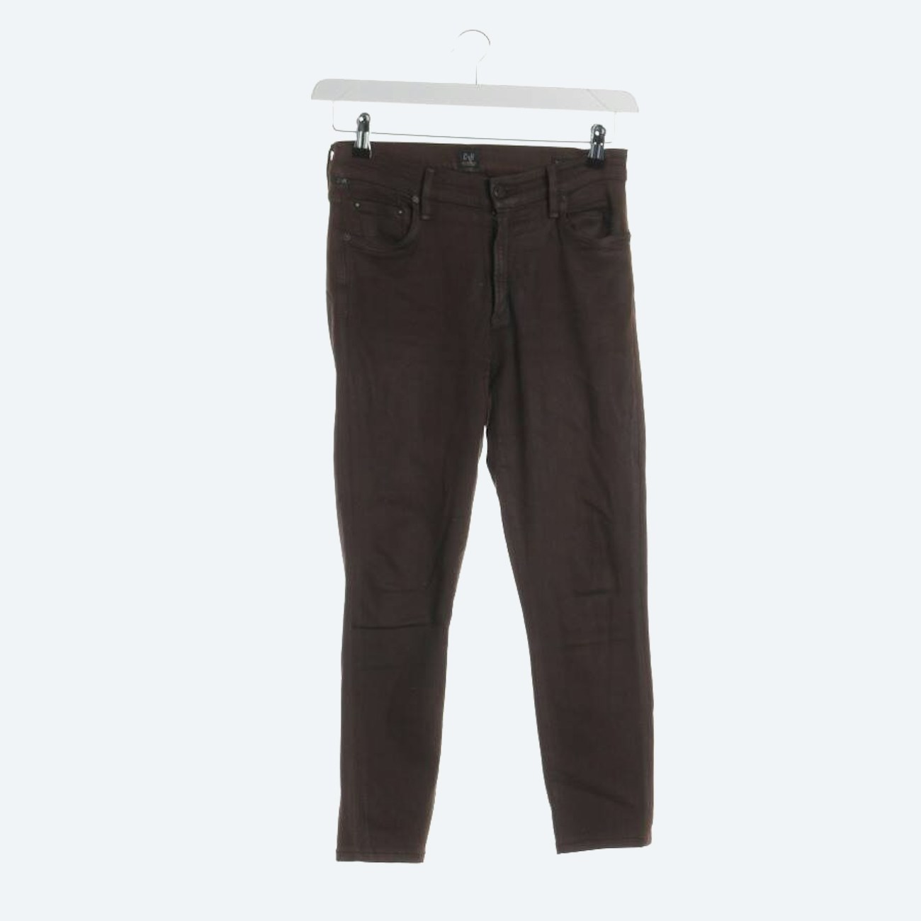 Image 1 of Trousers W29 Dark Brown in color Brown | Vite EnVogue