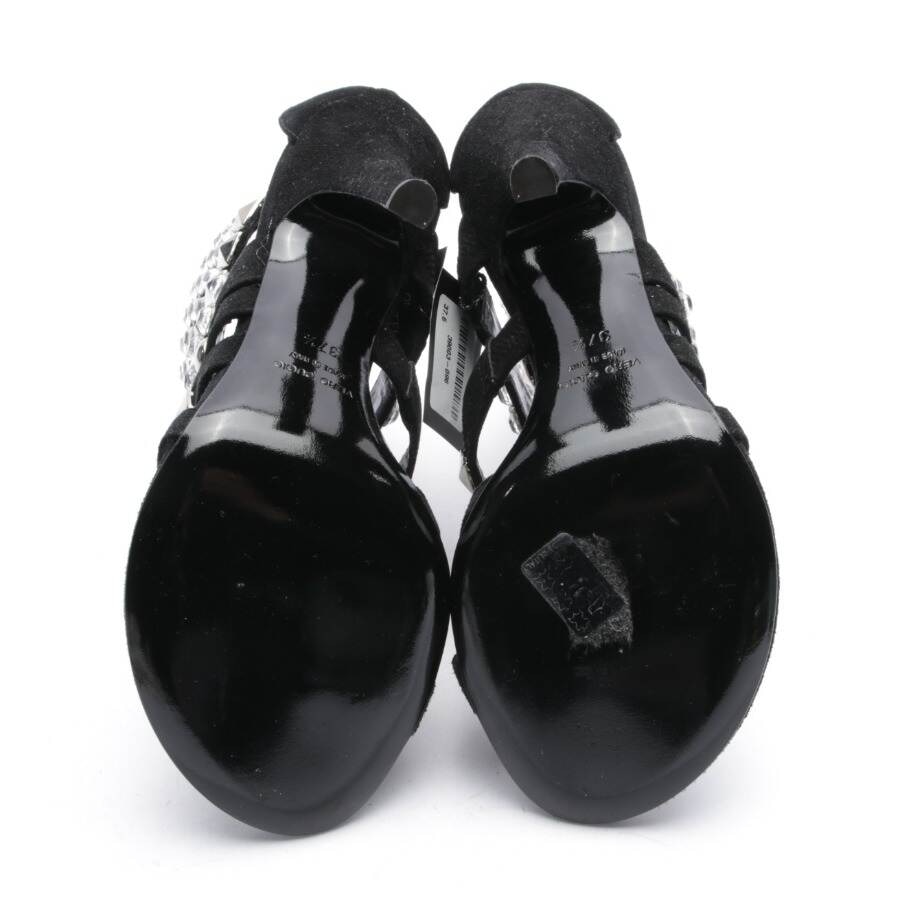 Image 4 of Balmain Heeled Sandals EUR 37.5 Black in color Black | Vite EnVogue